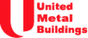 Logotipo de United Metal Buildings, marca que distribuimos